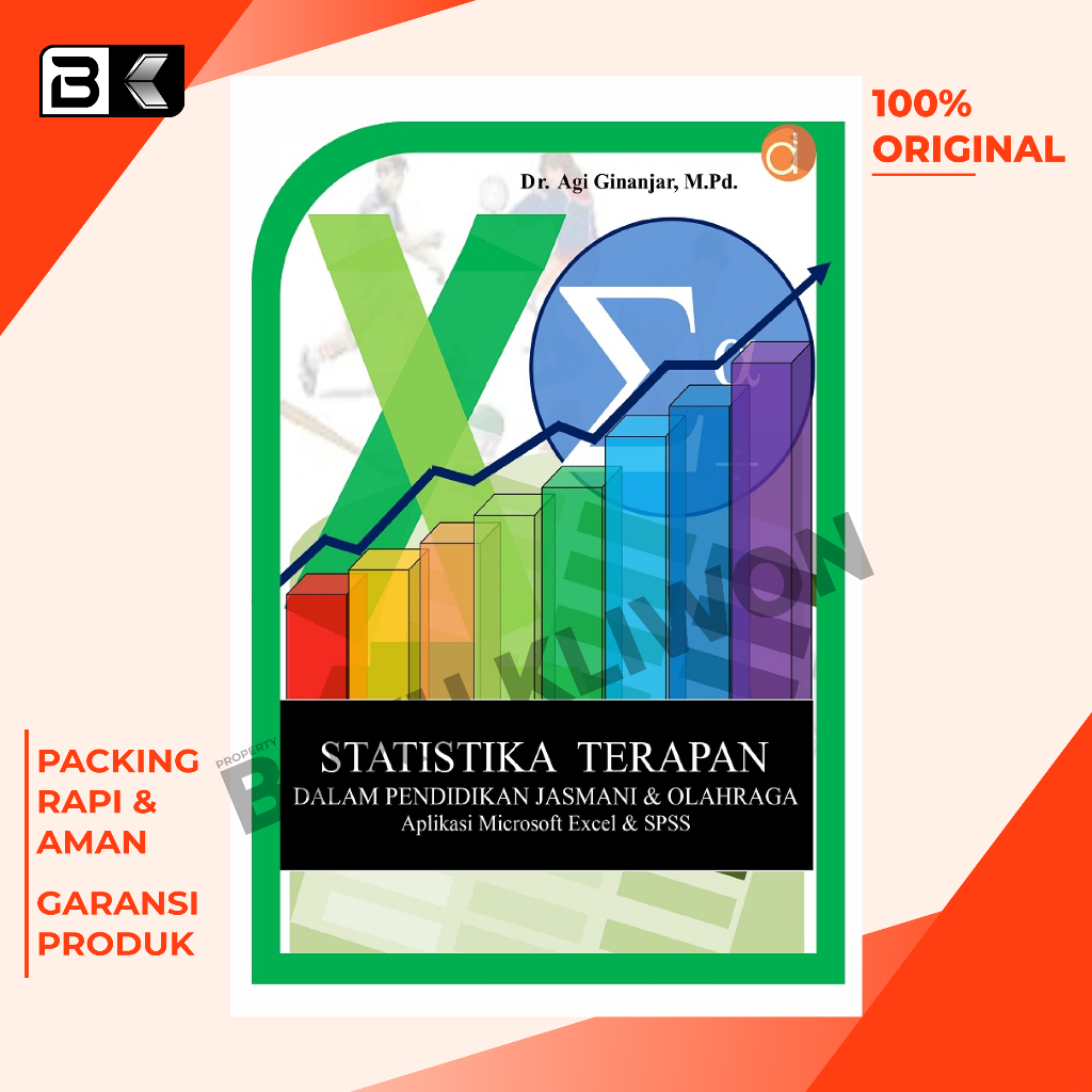 Jual buku statistika terapan dalam pendidikan jasmani dan olahraga