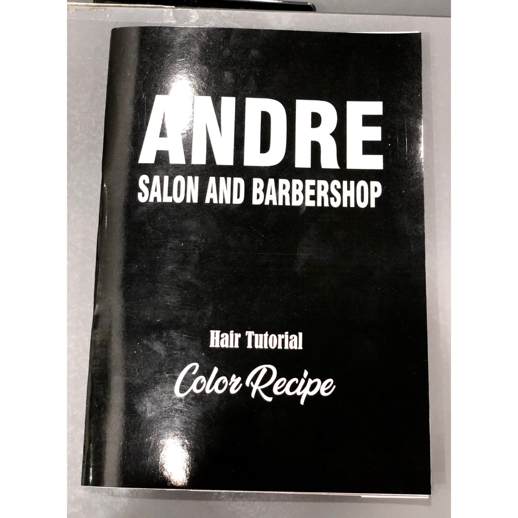 Jual Buku Racikan Warna Andre Salon and Barbershop | Shopee Indonesia