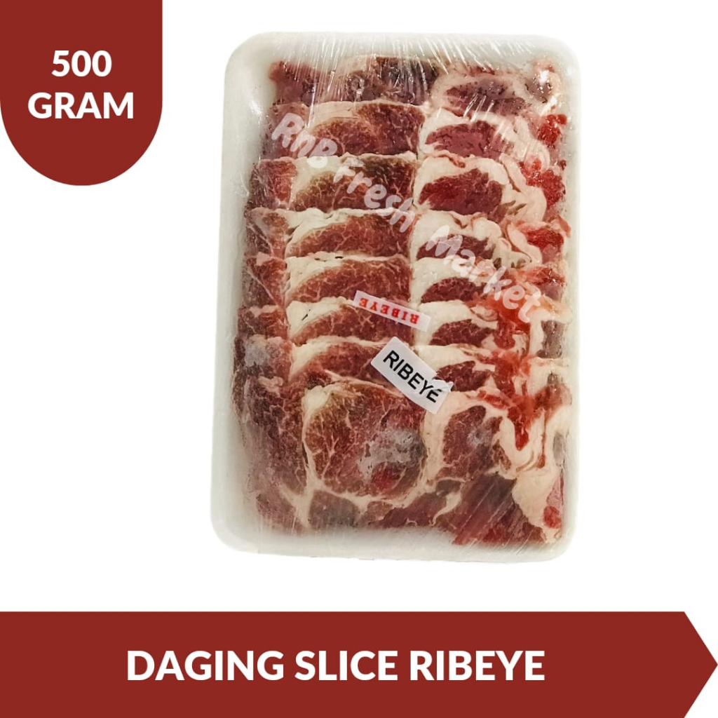 Jual Daging Slice Ribeye 500 Gram | Shopee Indonesia