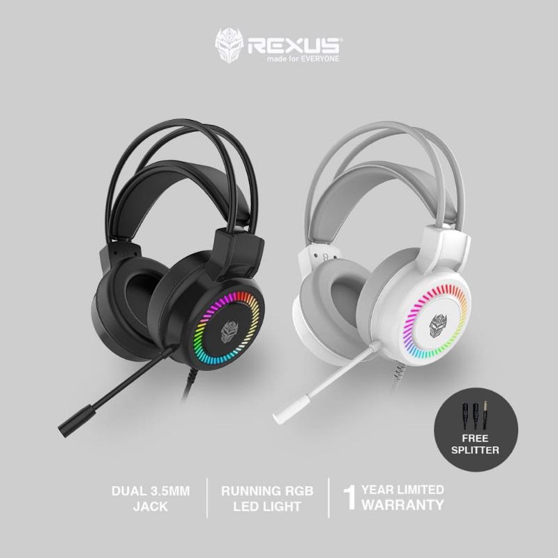 Jual REXUS HEADPHONE GAMING SH39 ORIGINAL | Shopee Indonesia