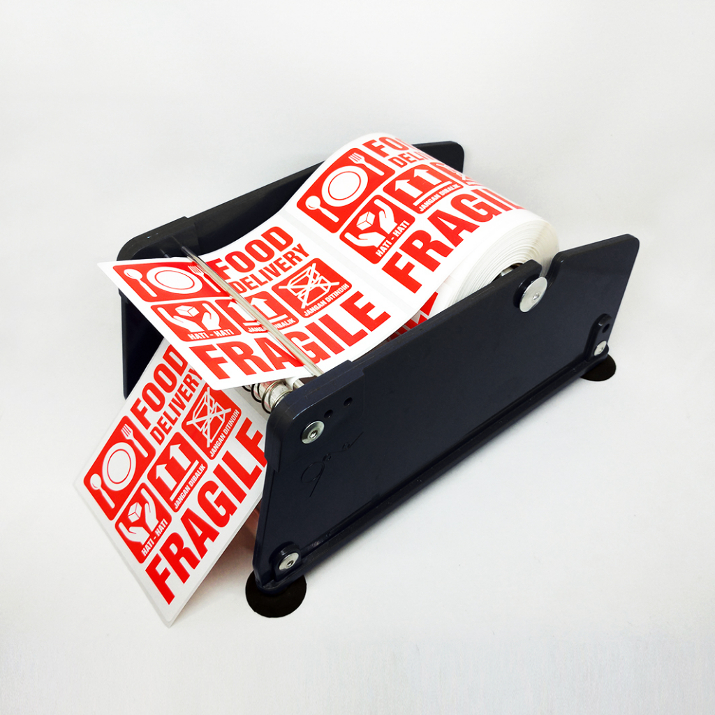 Jual Dispenser Roll Sticker Label Manual Meja Ekonomis dan Serbaguna ...