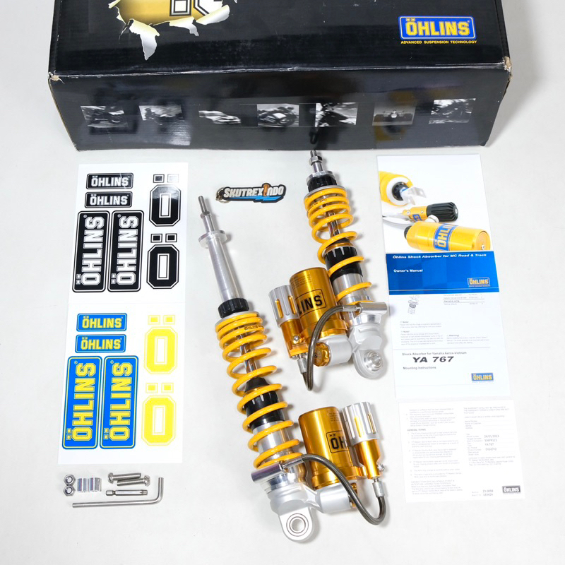 Jual Shock Tabung Ohlins YA Series with Preload Adjuster Front & Rear