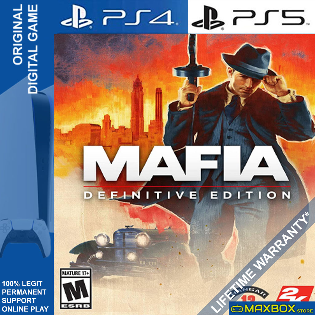 Jual Mafia: Definitive Edition PS4 PS5 Original Digital Game | Shopee ...