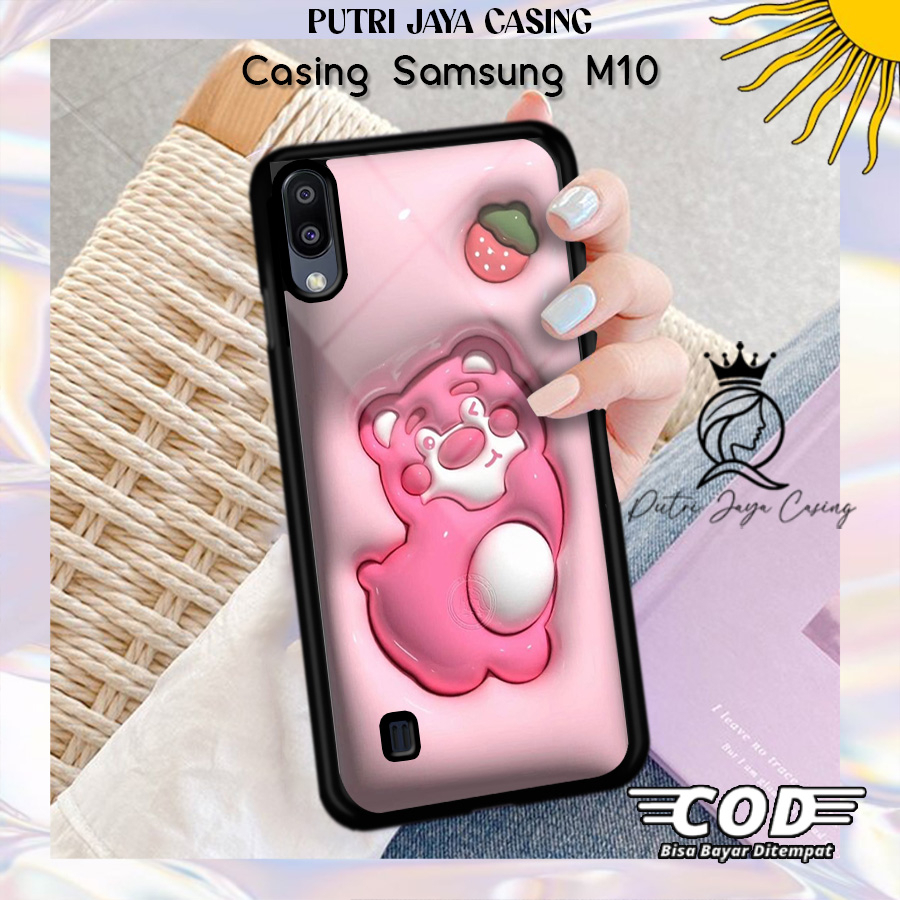 Jual Case Samsung M10 Terbaru Casing Samsung M10 Bear Hardcase