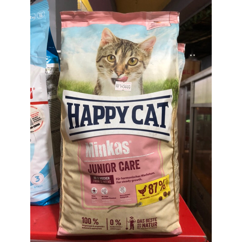 Jual Makanan Kucing / Happy Cat Minkas Junior 500gr | Shopee Indonesia