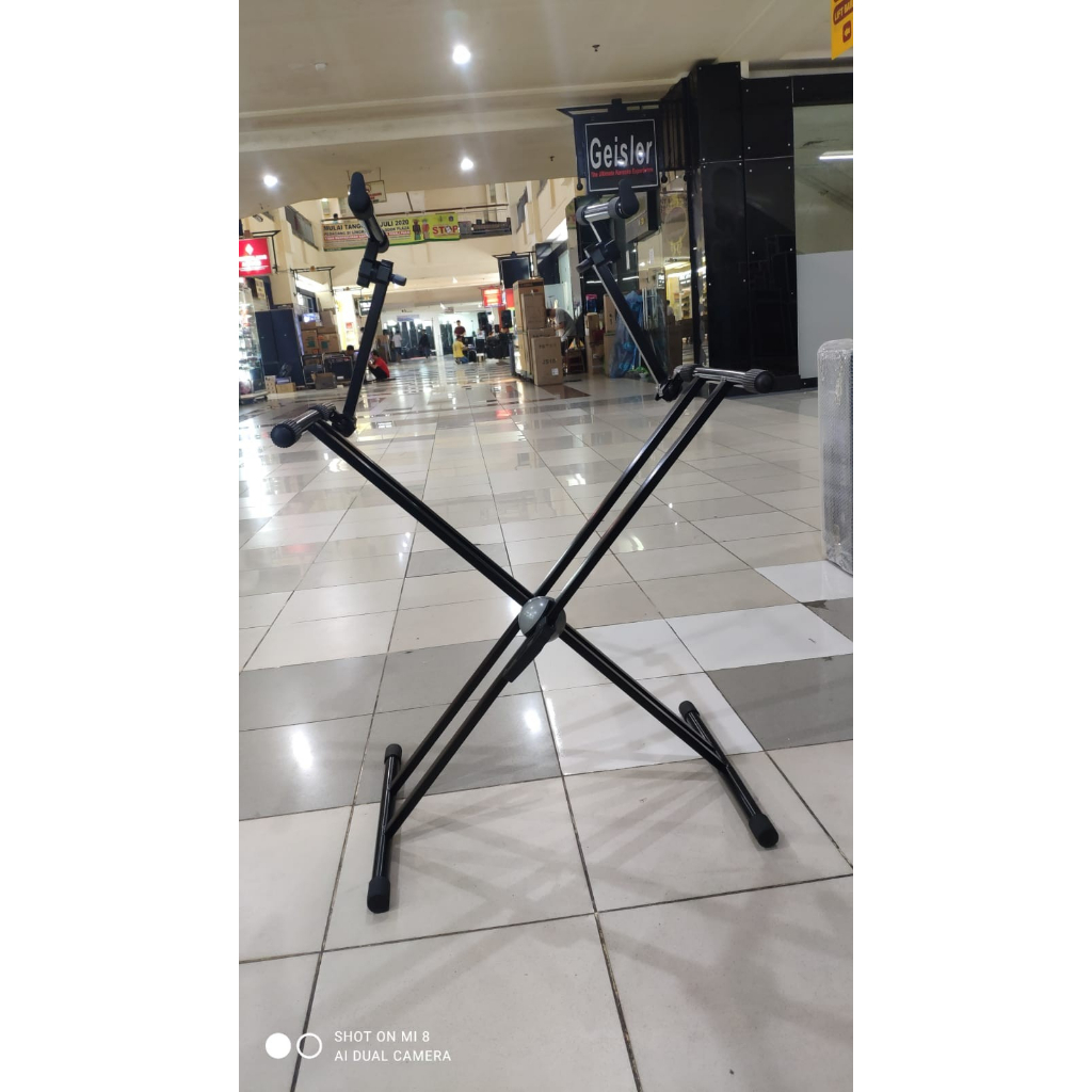Jual Stand Keyboard Double Silang Susun digital sound system dss