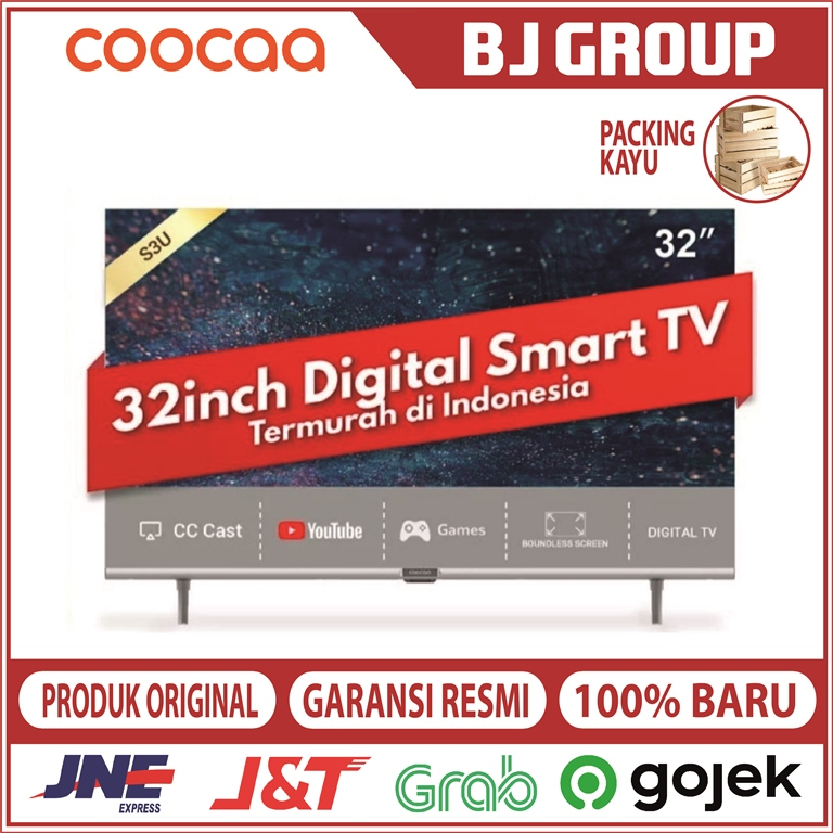 Jual Coocaa 32 Inch Digital Smart Tv 32s3u Youtube Vidio Wifi