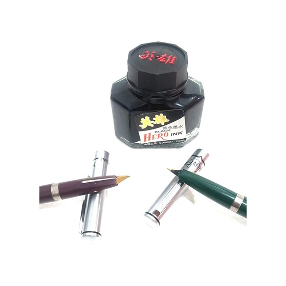 Jual tinta hero+pen fountain | Shopee Indonesia