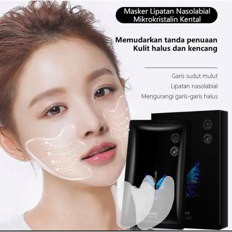 Jual Masker Seomou Lipatan garis senyum smile line nasolabial v shape ...
