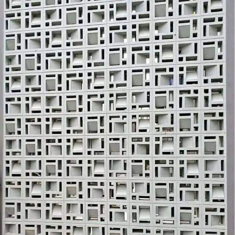 Jual Roster Beton minimalis partisi pagar roster 2 muka | Shopee Indonesia