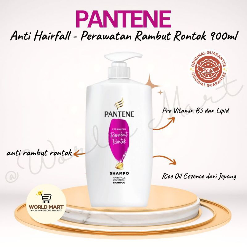 Jual Shampoo Pantene Anti Ketombe Dandruff /Anti Rambut Rontok Hairfall ...