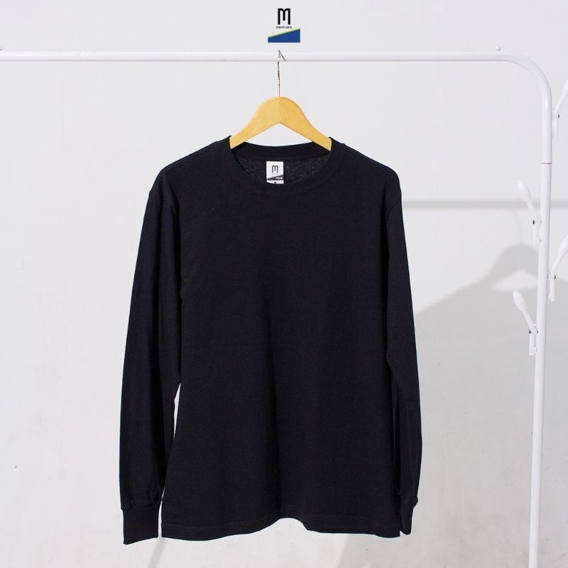 Jual Merchcons Longsleeve Heavy 20s - Black | Shopee Indonesia
