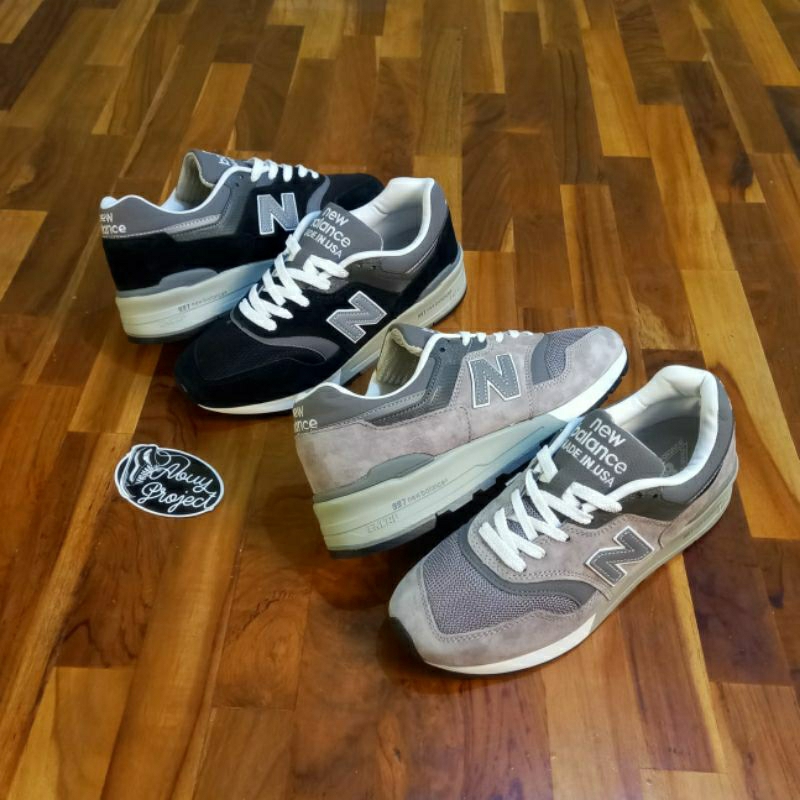 Jual New Balance 997 Grey Reflective Made in Usa Shopee Indonesia