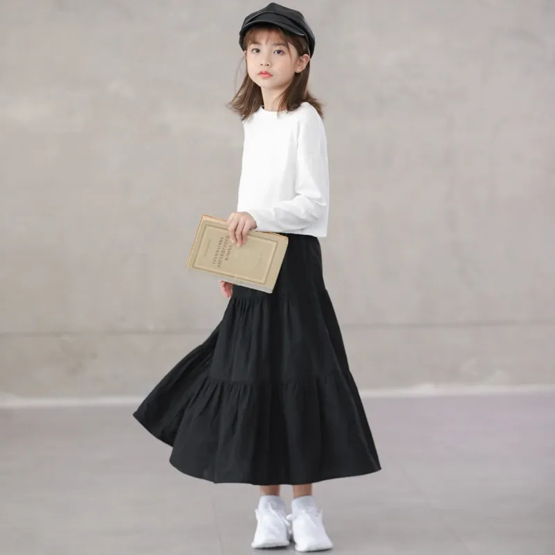 Jual Rok Syakilla - Rok Panjang Anak Perempuan Model Korea Remaja Long ...