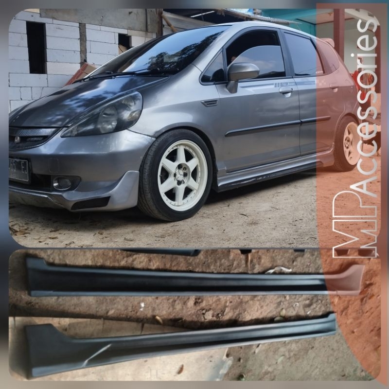 Jual Bodykit bodykit Sideskirt samping Jazz GD3 fit vtec dan Idsi tahun