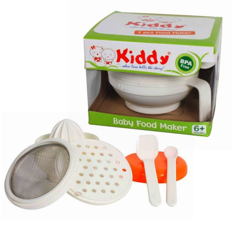 Jual Kiddy Food Maker 7 in 1 Set Saringan Alat Makan Bayi Mpasi 8502