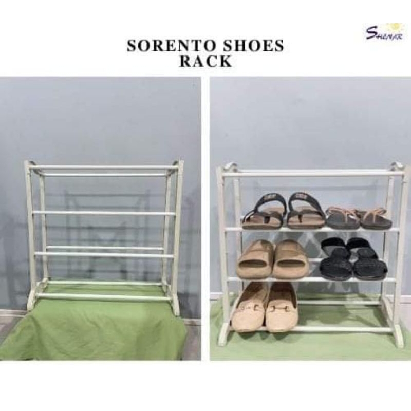Jual Rak Sepatu Sorento Shoes Rack 4 Layer Shenar | Shopee Indonesia