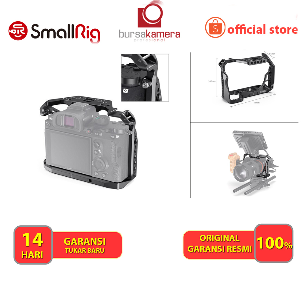 Jual SmallRig Camera Cage For Sony A7III, A7MIII | 2087C | Shopee Indonesia