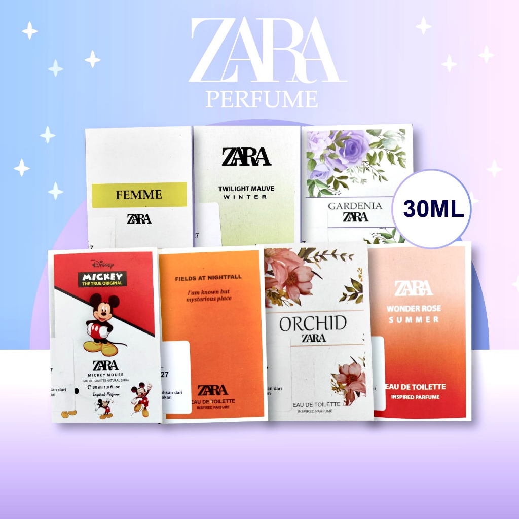 Jual PARFUM ZARA PREMIUM - 30ML | Shopee Indonesia