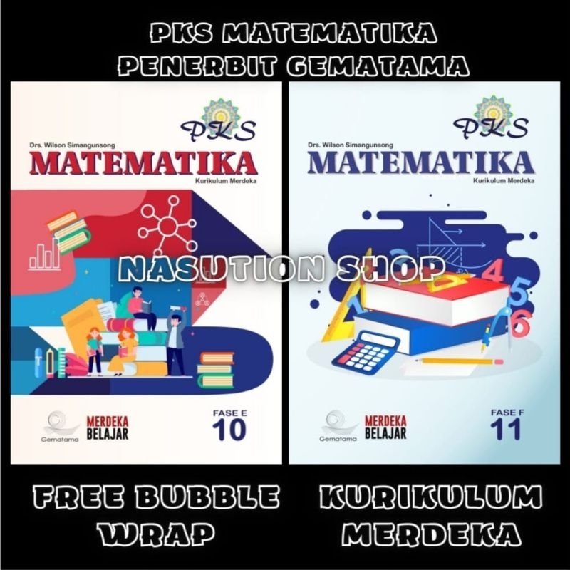 Jual Buku PKS Matematika Kelas 10 11 / X XI SMA Gematama Kurikulum ...