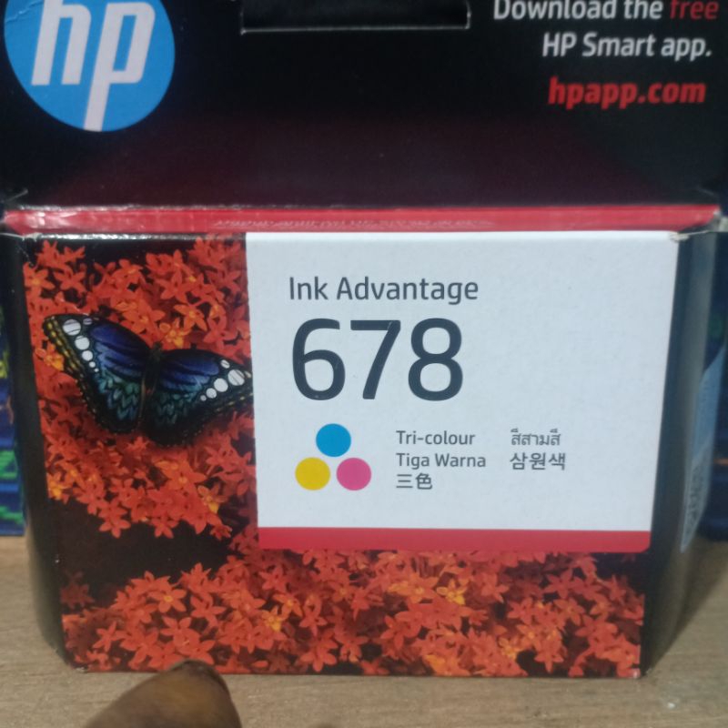 Jual tinta cartridge 678 color baru original | Shopee Indonesia
