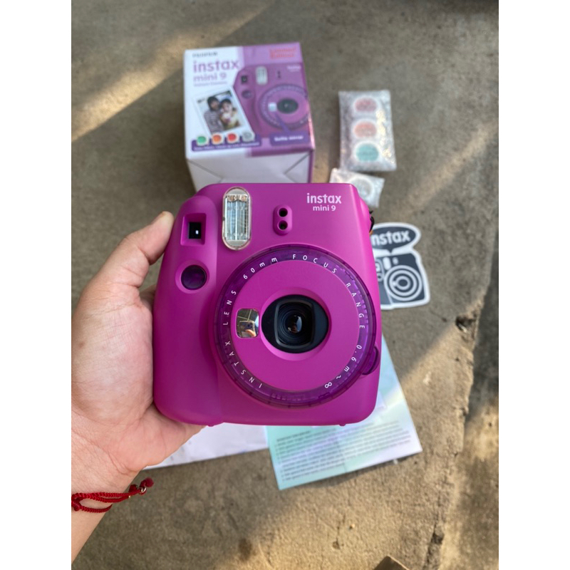 Jual instax mini 9 clear purple limited edition | Shopee Indonesia