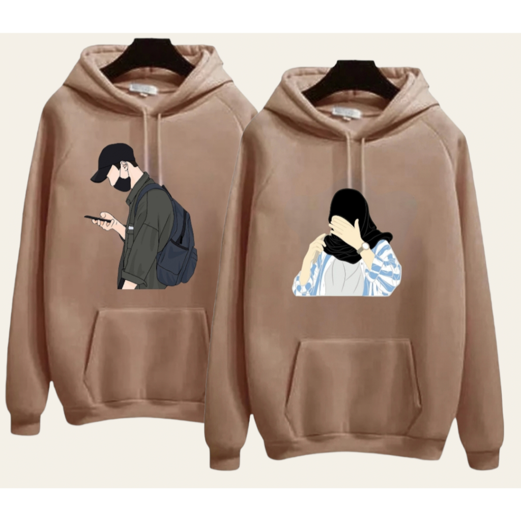 Jual ( isi 2 pcs ) baju couple pasangan / jaket couple / kaos couple