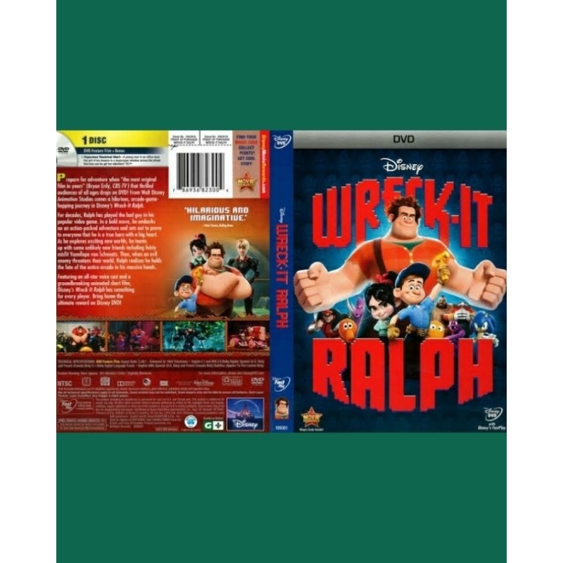 Jual kaset film karton wreck it RALPH | Shopee Indonesia