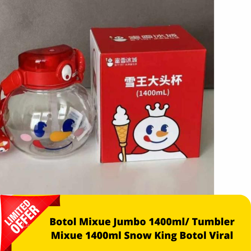 Jual Mixue Botol 1400 ml Terlengkap & Harga Terbaru Juni 2026 | Shopee ...