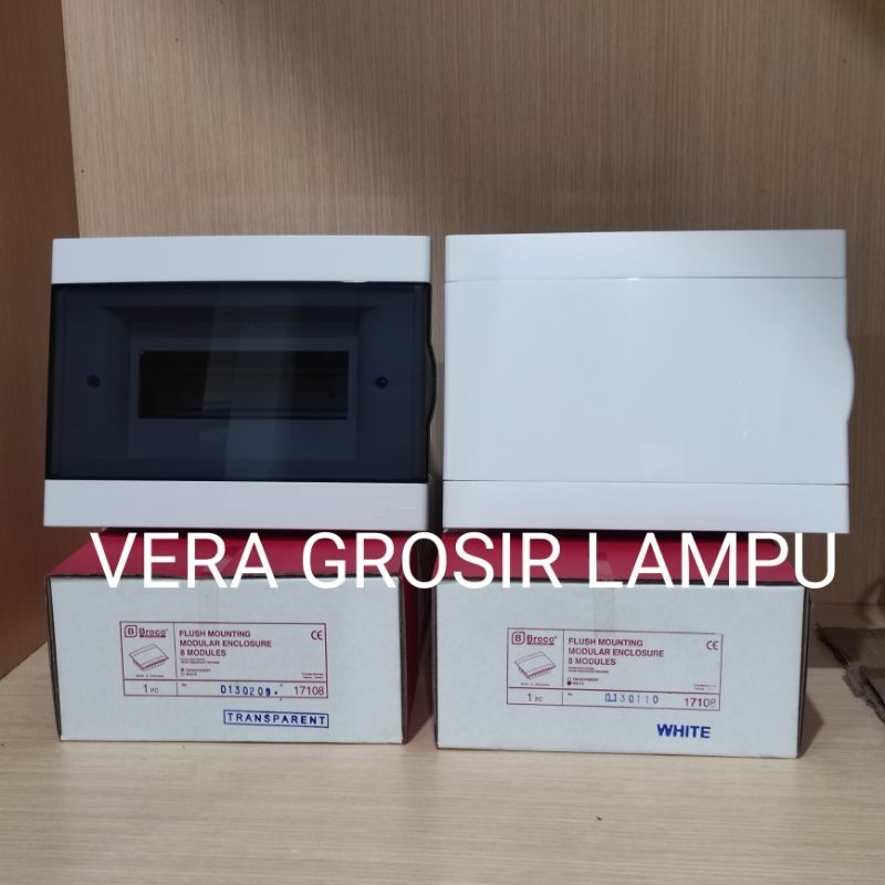 Jual Box mcb Broco 8 grup 17108 inbow tanam tembok / Box mcb 8 grup ...