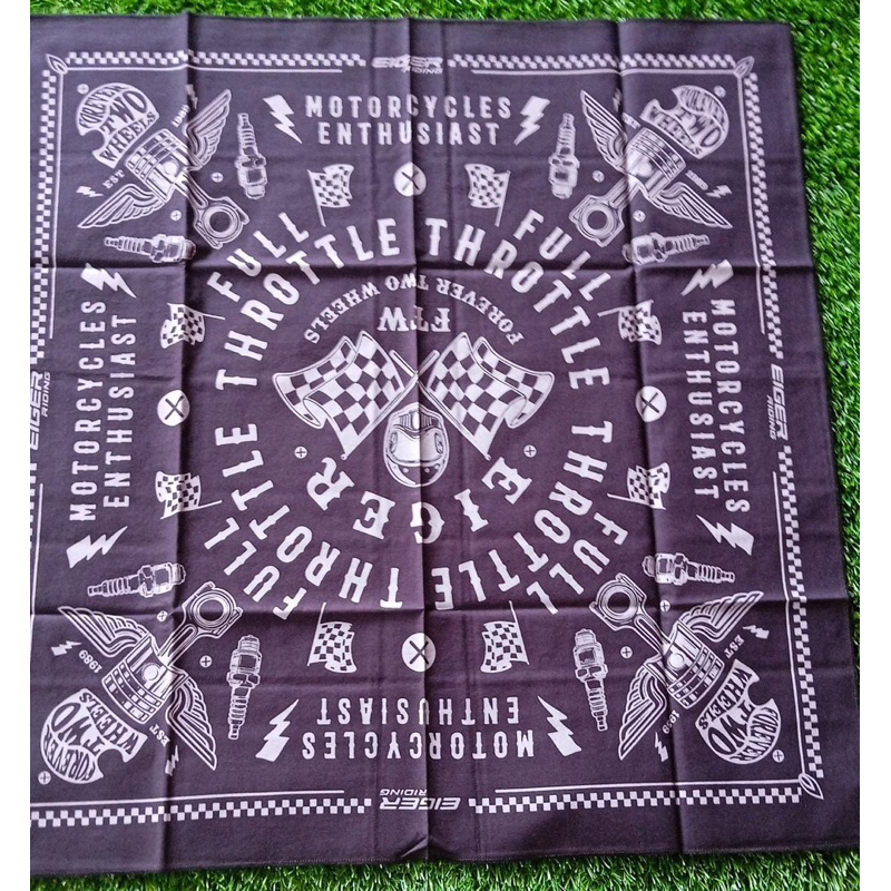 Jual Bandana Slayer Eiger1989 Riding Full Trottle 2t - Original ...