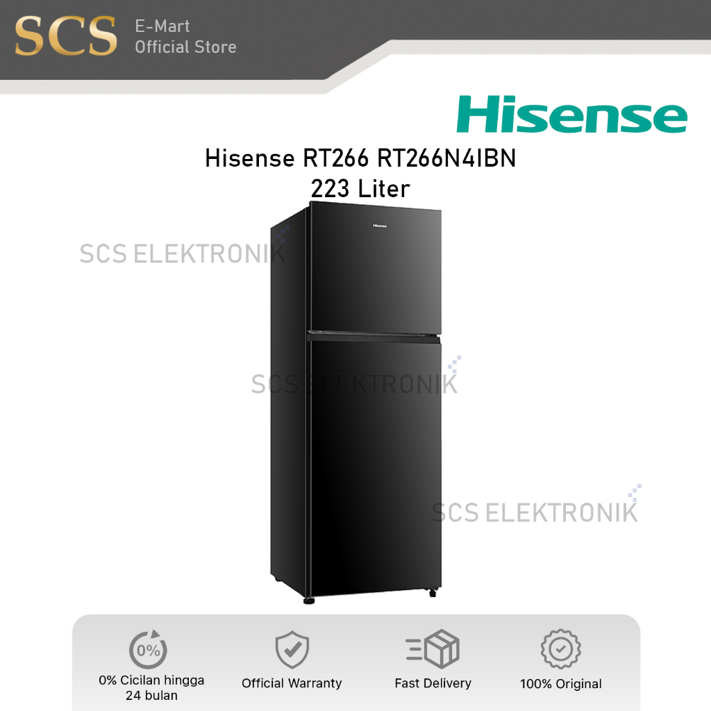 Jual Hisense Kulkas Pintu L Lemari Es Refrigerator Rt N Ibn