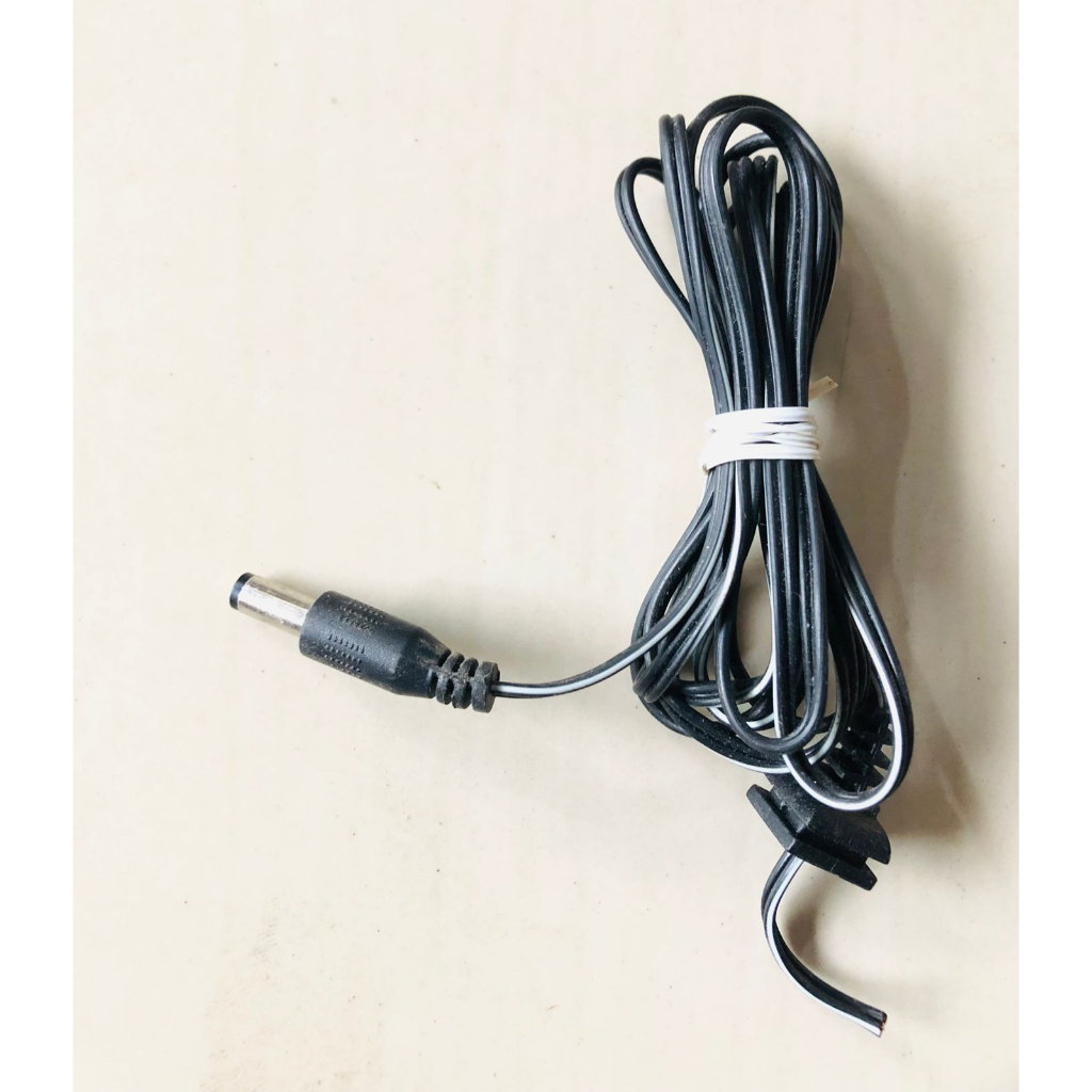 Jual JACK DC ADAPTOR 5V 6V 12V DENGAN KABEL MALE Kabel Adaptor Original