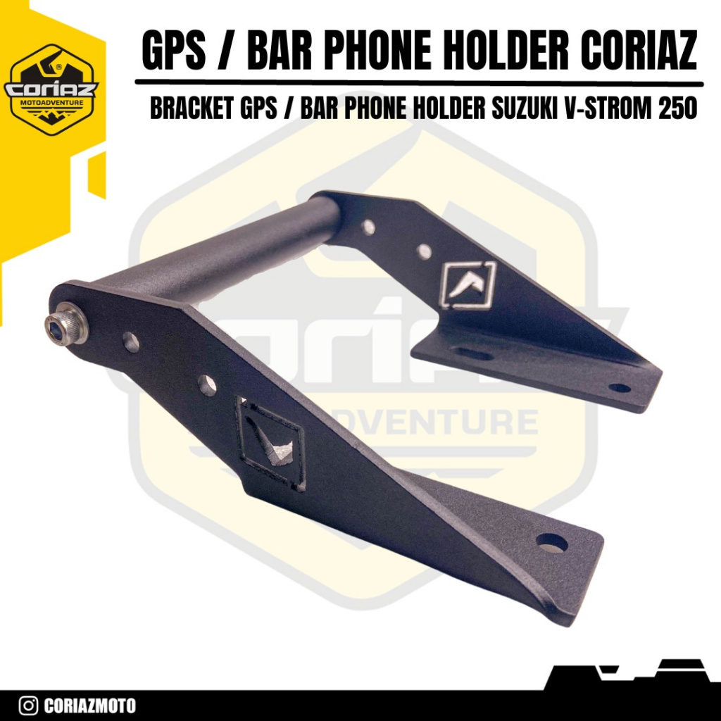Jual Bracket GPS/Phone Bar Holder Suzuki V-strom 250 by Coriaz Moto ...