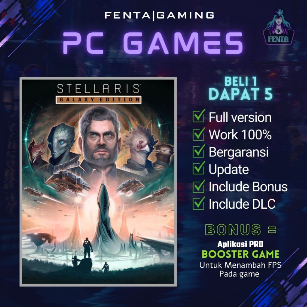 Jual STELLARIS GALAXY EDITION - GAME PC - GAME LAPTOP | Shopee Indonesia