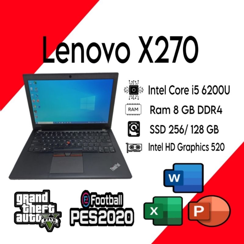I5 6300u Gta On Intel Hd 520 Jual Laptop Lenovo Gaming X270 I5