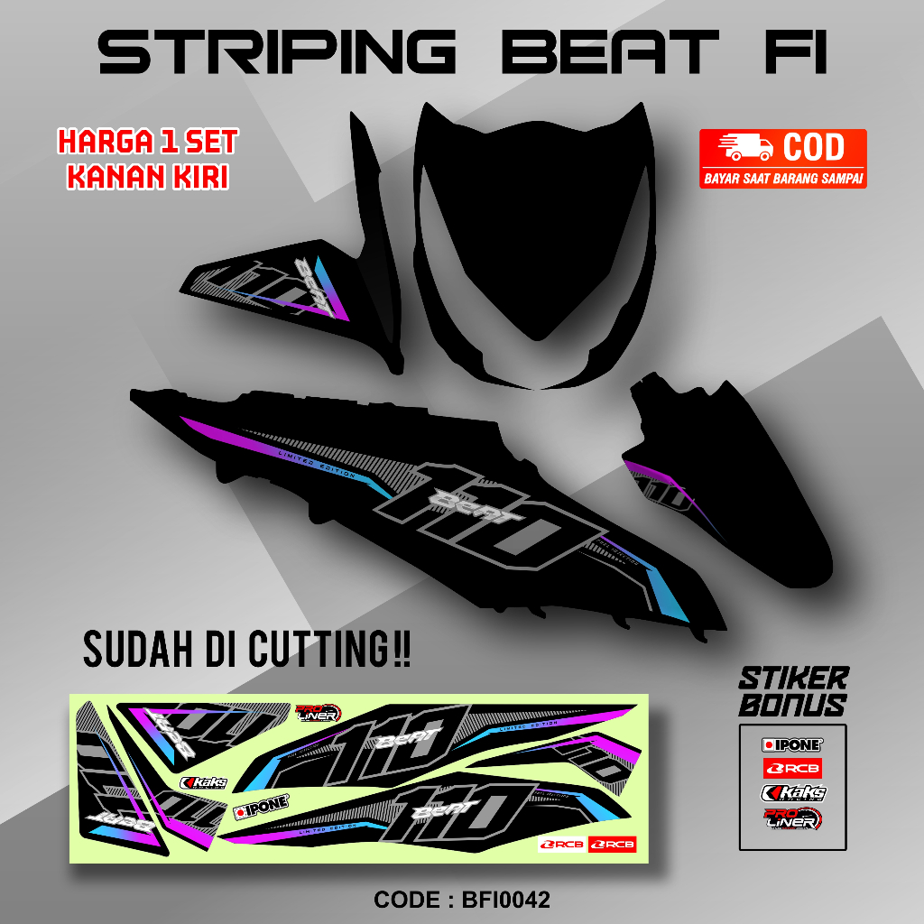 Jual STRIPING BEAT FI / STRIPING BEAT / STIKER BEAT / STRIPING MOTOR ...