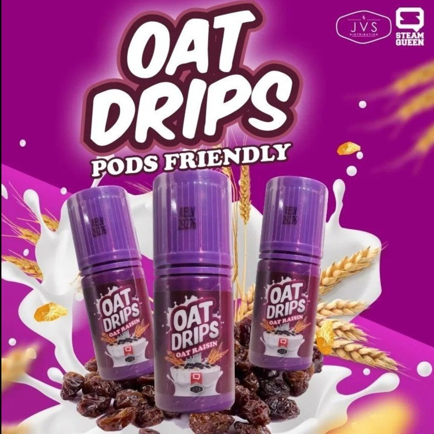 Jual Liquids Saltnic Pods Friendly Oat Drips Oatdrips Oat Raisin Ml By Steam Queen X Jvs