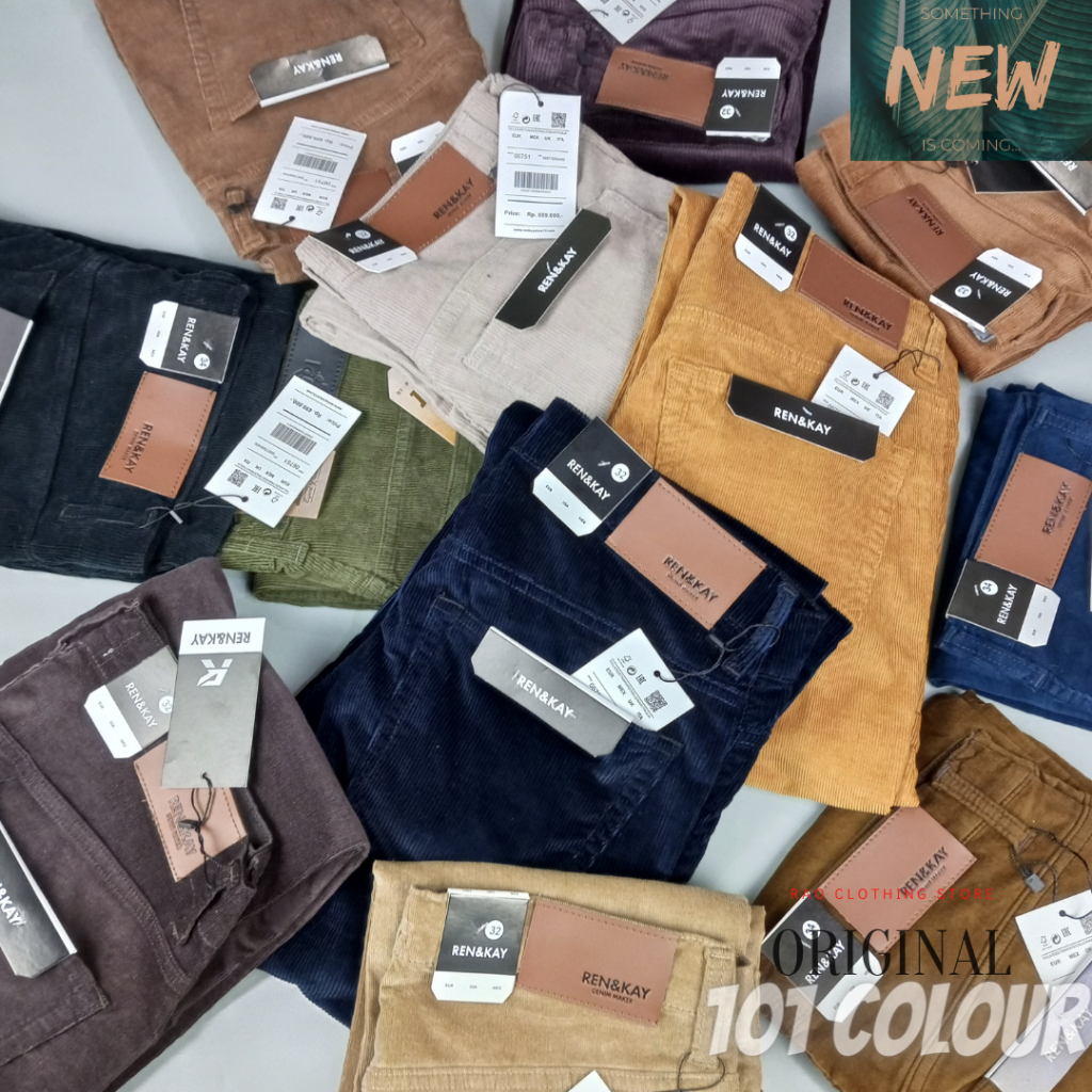 Jual Celana Kodoray Pria//kordoroy//kodorai/korduray celana/ Corduroy ...