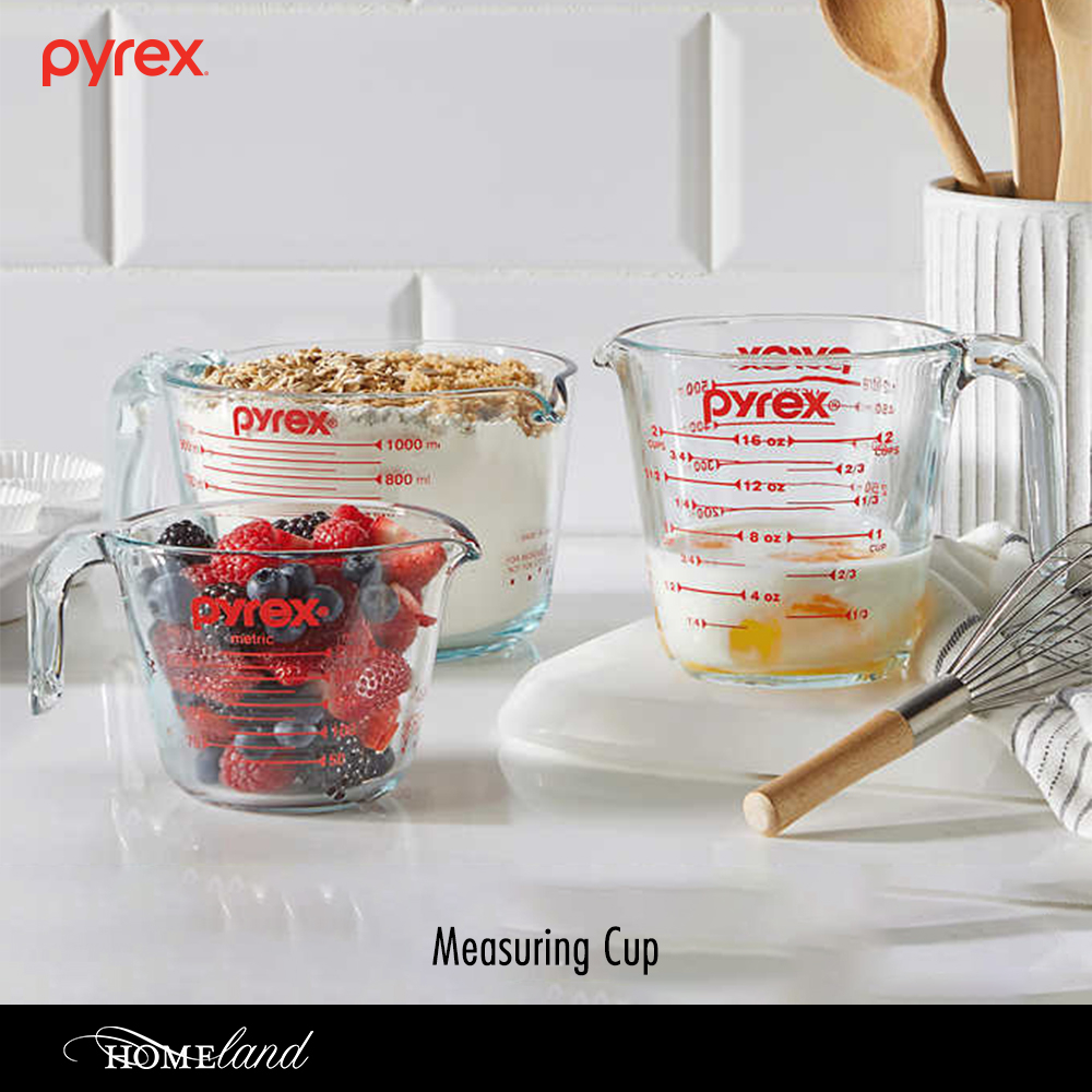 Jual Gelas Ukur Takaran Kaca Pyrex Measuring Cup Shopee Indonesia