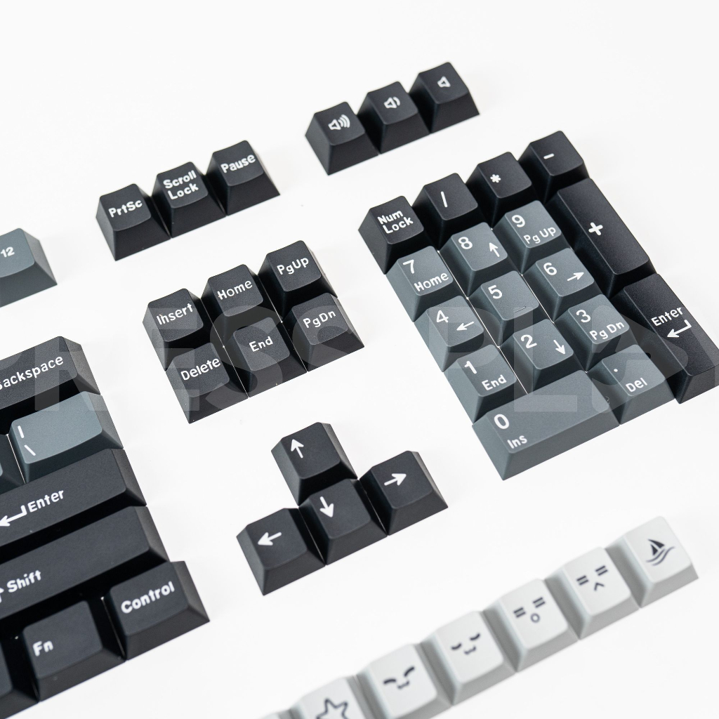 Jual SPACEBOUND PBT ABS Doubleshot Keycaps Keycap Set by Press Play ...