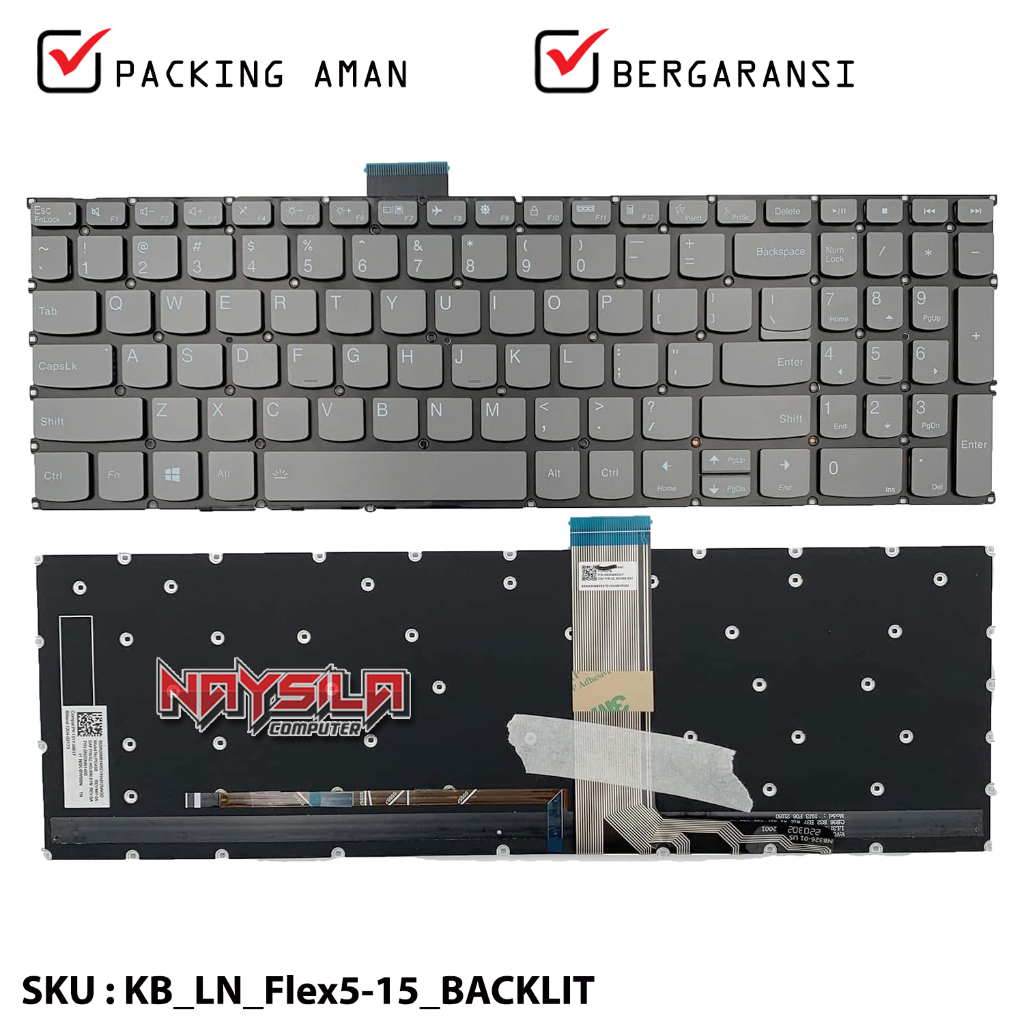 Tastiera Lenovo IdeaPad 3-15ADA6, 3-15ALC6, 3-15ITL6, Modello PR5S-GE, Layout QWERTZ Tedesco