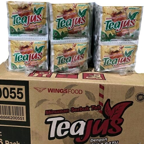 Jual TEA JUS Renceng Teajus Semua Rasa Tejus 1Pak isi ( 60 Sachet ...
