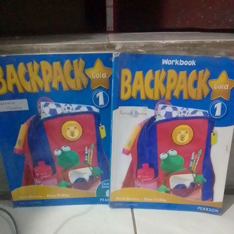 Jual BACKPACK GOLD 1 PEARSON UNTUK KELAS 1 SD ORIGINAL | Shopee Indonesia