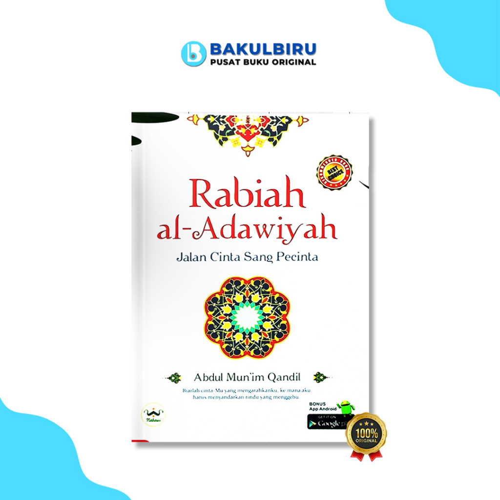 Jual Buku Motivasi Islam - Rabiah Al Adawiyah - Jalan Cinta Sang ...