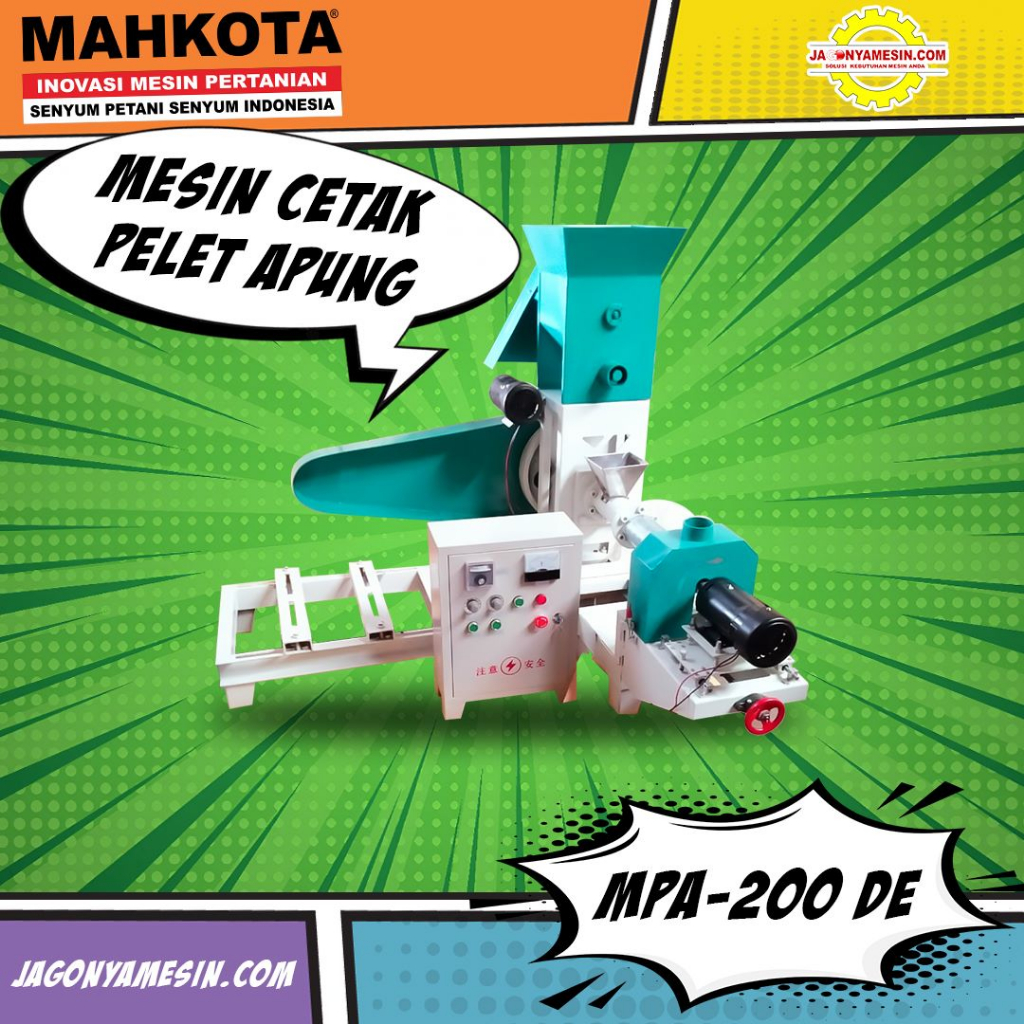 Jual MAHKOTA MESIN CETAK PELET APU…