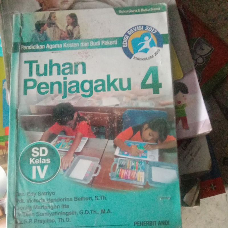 Jual Buku Pendidikan Agama Kristen Dan Budi Pekerti Tuhan Penjagaku Kelas 4 Sd Revisi Shopee 9408