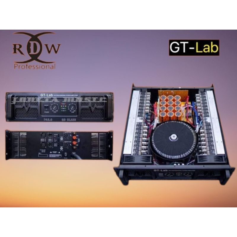 Jual Power Amplifier GT Lab RDW PA 2.0 / PA2.0 2 channel Shopee