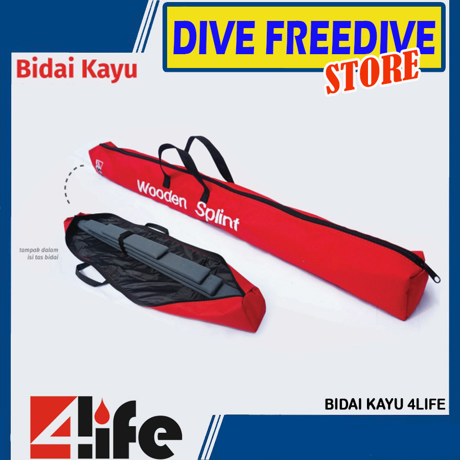 Jual Alat P3k Spalk Bidai Kayu 4life Set Papan Patah Tulang Emergency Kit Wooden Splint Alat