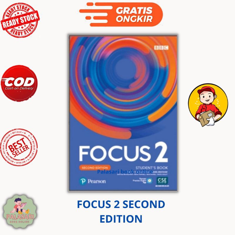 Jual BUKU FOCUS 2 STUDENTS BOOK SECOND EDITION - SUE KAY | Shopee Indonesia